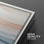 Impression sur toile encadrée de décorations murales de chambre à coucher orange minimaliste bleu orange-108345634-108345638