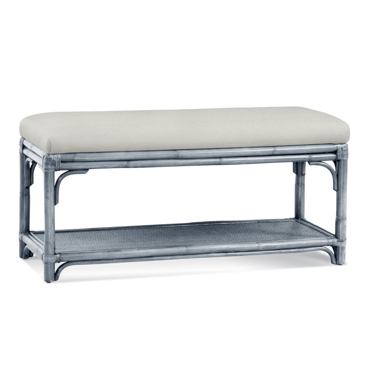 Banc de rangement en osier Summer Retreat