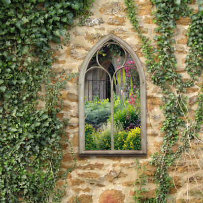 Dhruv Metal Flat Wall Mirror