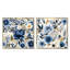 Chatsworth - Ensemble de 2 décorations murales florales-102574058-102574062