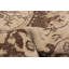 Tapis kaki clair rétro Vincente 3 pi 11 po x 6 pi 8 po