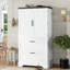 Armoire moderne avec cadre et rangement pour le salon, la chambre à coucher et le bureau