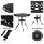 Table bistro ronde 32 po Ashaun