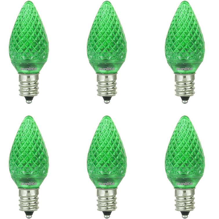 7 Watt Equivalent C7 E12/Candelabra LED Bulb