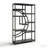 Versatile Display Shelves,Freestanding Bookshelf,Geometric Design Bookcase-2080326904