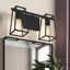 2-Light Open Cage Bath Vanity Fixture