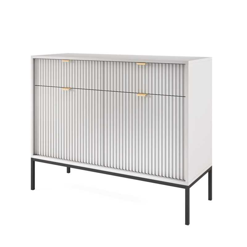 Beton 104cm Sideboard, Grey