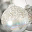 Frosted Reflections Clover Lane No Pattern Ball Ornament