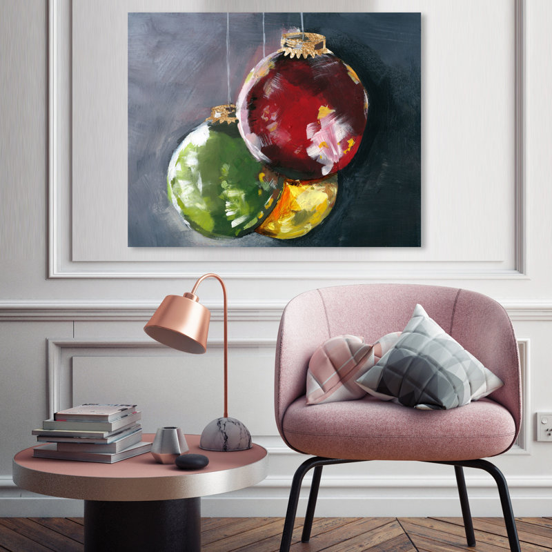 Ornements, reproduction d'art sur toile tendue, H 36 po x l 45 po, Toile tendue, Sans cadre