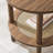 Modway Torus Round Side Table with Rattan Shelf-90623434