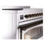 ILVE Nostalgie II Noblesse 48 dans la gamme d'induction, 6 éléments d'induction (porte en verre)-688382891