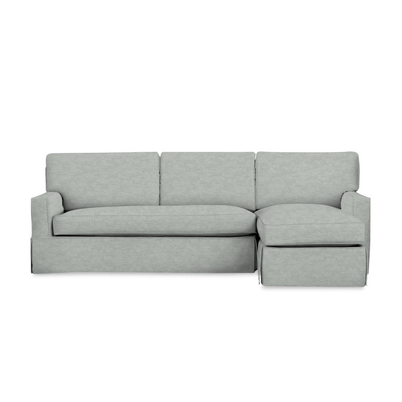 Canapé modulaire 2 pièces Taylor, Orienté à droite, Tissu natté Capri conversation