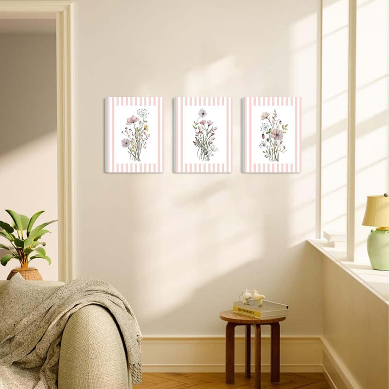 3 Piece Wrapped Canvas Wall Art