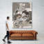 «Math Problème I», reproduction d'art sur toile géante 72 po x 54 po
