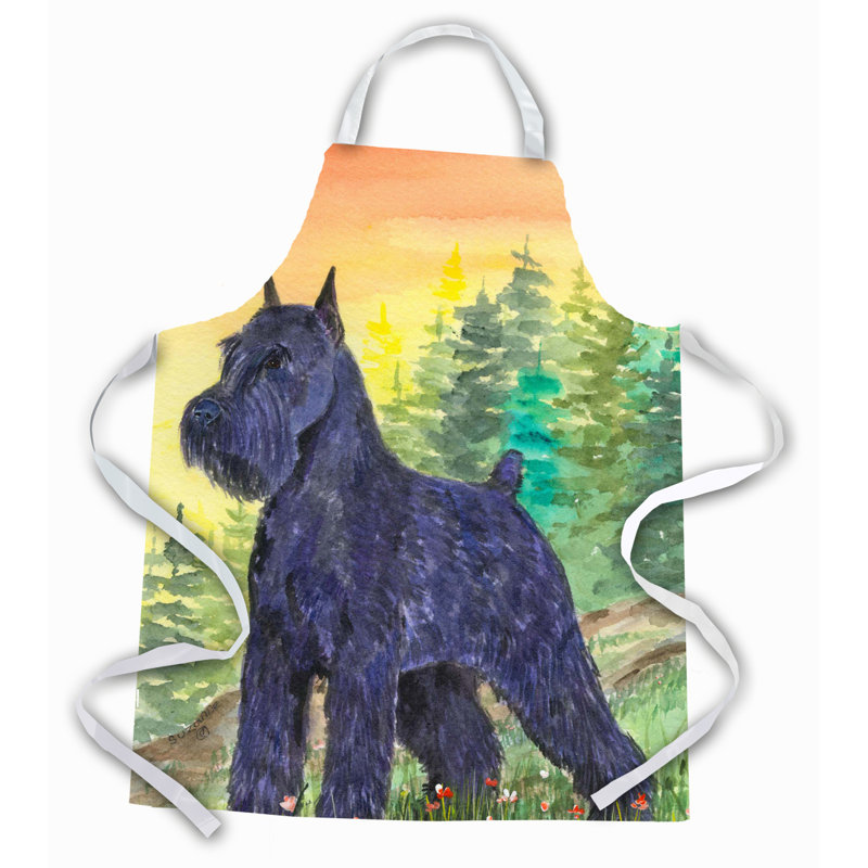 No Pattern Bib Apron
