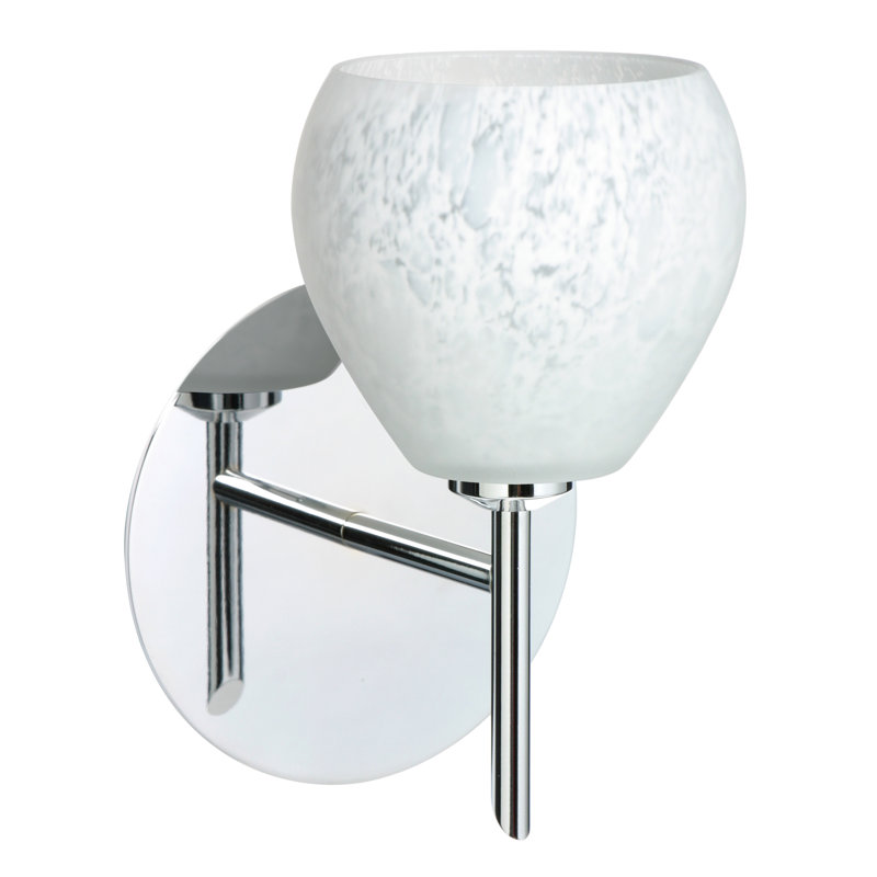 Appliquee à bras 1 lumières tay, Blanc