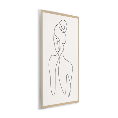 «Minimal Woman», dessin par LSR Creative Studio