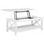 Ensemble de tables basses à plateau relevable Modern Farmhouse