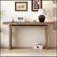 Console en placage de frêne de conception unique pour différentes pièces, moderne et élégante, parfaite pour les vestibules et les espaces de vie-730957204