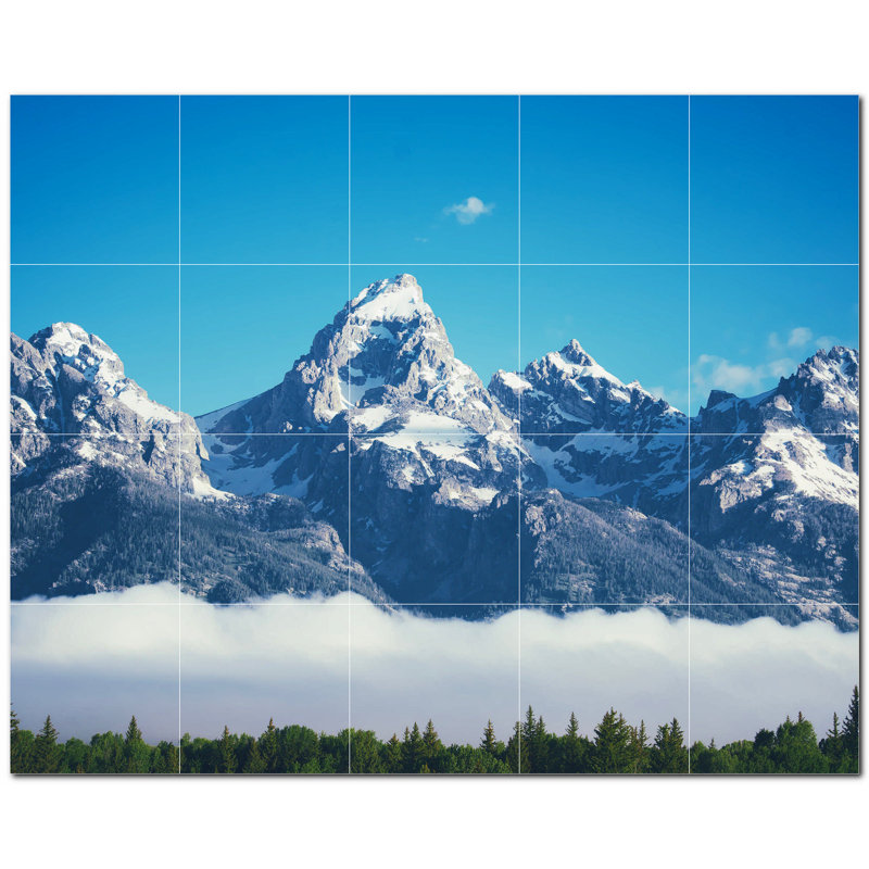 Montagnes Photo 8 x 8