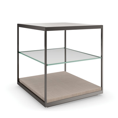 Cartesian Stone End Table