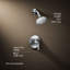 Tone Pressure-Balancing Shower Faucet Trim-1904365647