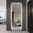 LED Full Length Mirror with Adjustable Lighting, Shatter-Proof Design, and Memory Function for Bedroom Use