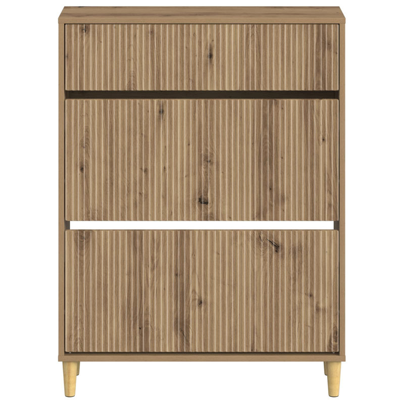 Shoe Storage, 103 cm H x 78 cm W x 24 cm D, Artisan Oak
