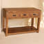 110cm Solid Wood Console Table