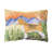 Beagle Outdoor Reversible Throw Pillow