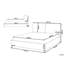 Lendra 100cm Semi-waveless Soft-Side Waterbed Mattress-432386625