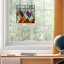 Panneau de fenêtre multicolore H 10 "Zayne