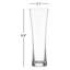 Beer Basic 14 oz. Crystal Wheat Glass