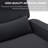 Tucker 33" Wide Modern Chenille Swivel Glider-1233698457