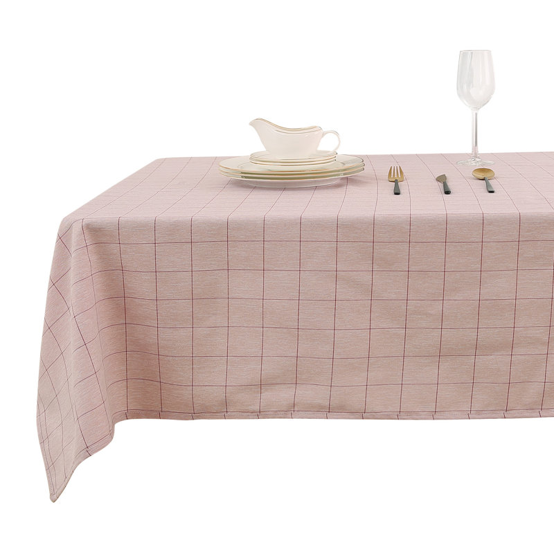Angeliana Tablecloth, Red, 140cm W x 240cm L