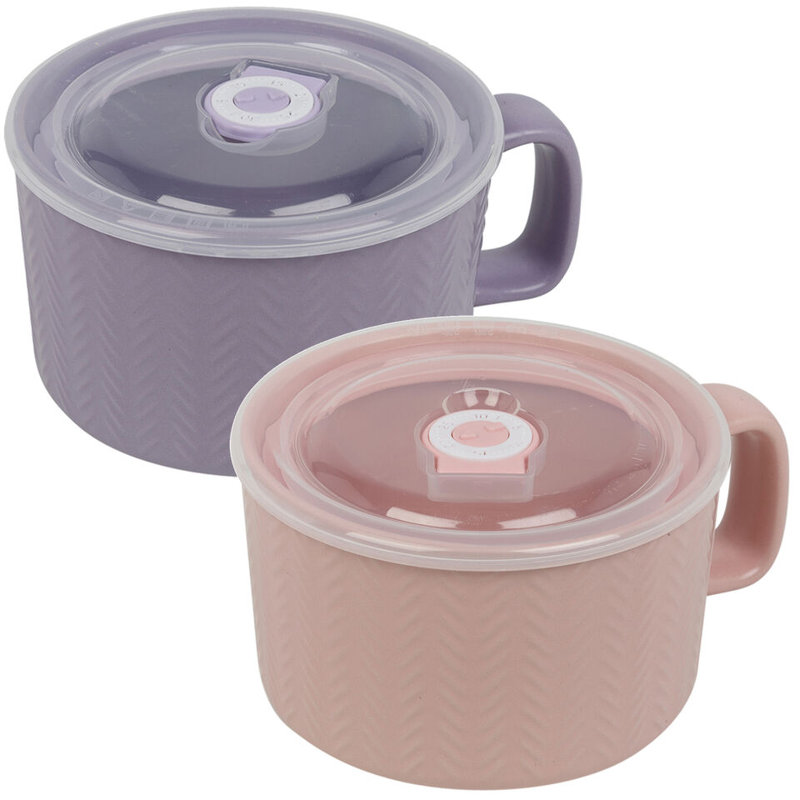 Hayslett Ceramic Coffee Mug, Purple/Pink