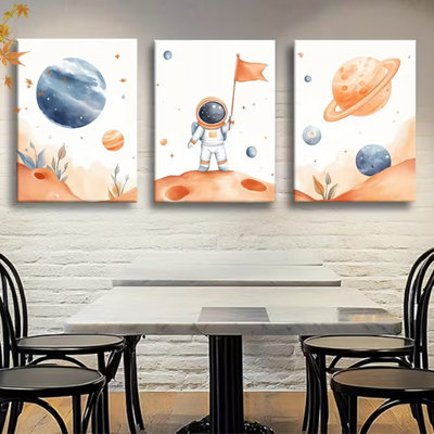 3 Piece Wrapped Canvas Print