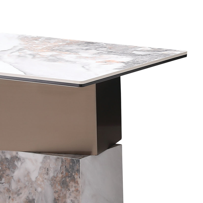 Table de bout en marbre Kinlen