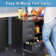 29.5” W Removable Garage Storage Cabinet with Four Drawers.