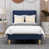 New Dark Blue Linen is out of stock