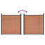 Fence Panel Set WPC-785165172-785165164