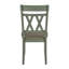Ensemble de 2 chaises de salle à manger Modern Farmhouse-100083179