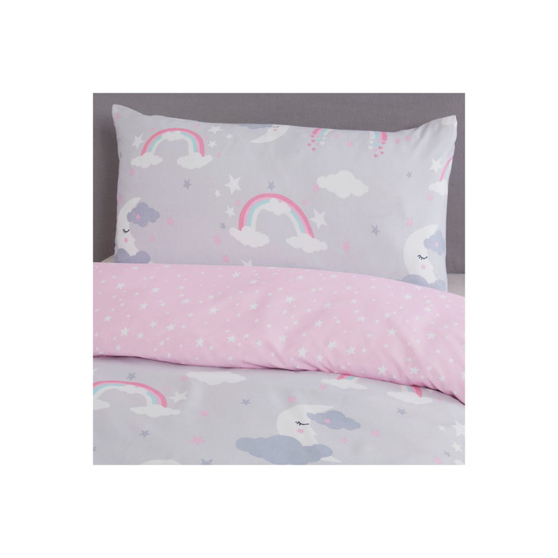 Tedrow Polyester No Pattern Duvet Cover Set with Pillowcases