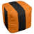 Orange / noir / orange