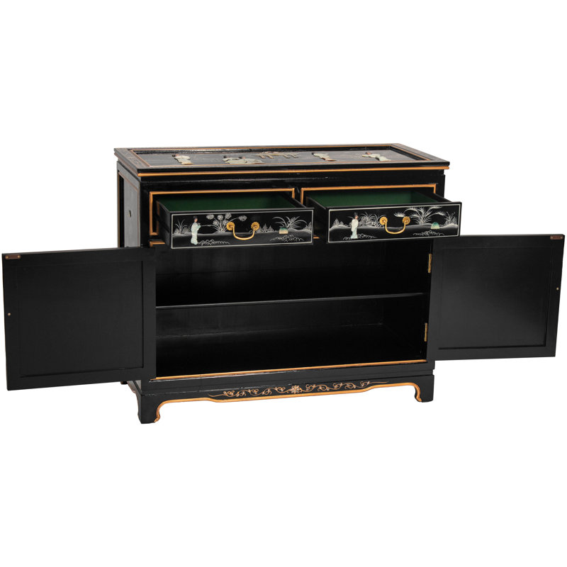 Black Lacquer Sideboard - Royal Ladies