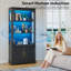 Vitrine moderne avec éclairage intelligent-116233885