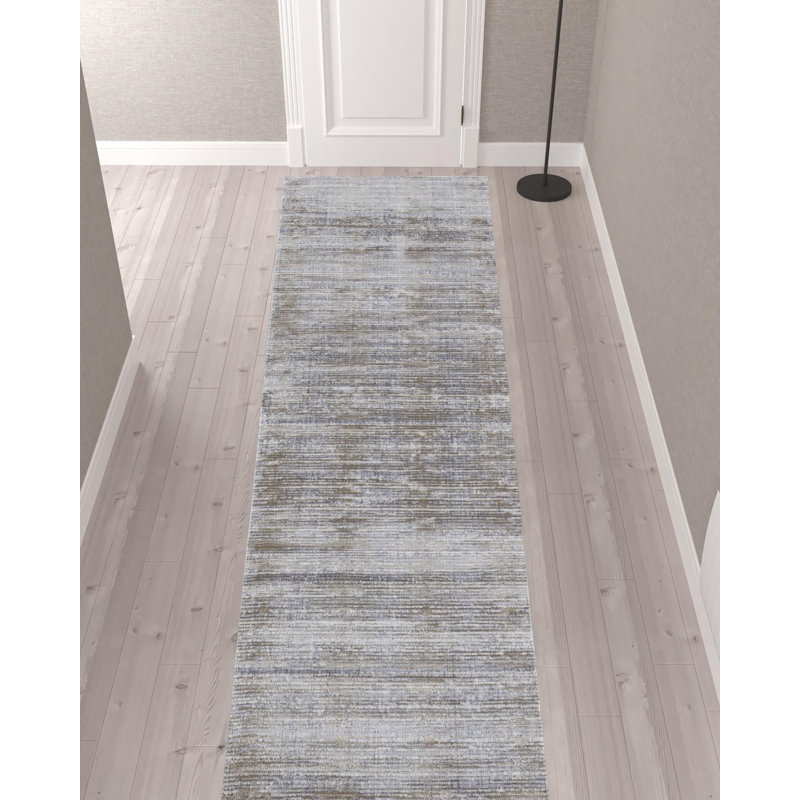 Tapis de couloir 12 pi Taupe