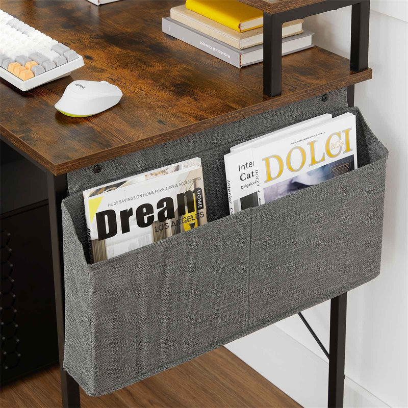 Metal Base Computer Desk