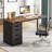 Nagore 47'' Computer Desk With 5 Drawers-1722894702