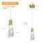 Luminaires suspendus dorés modernes Modern Kitchen